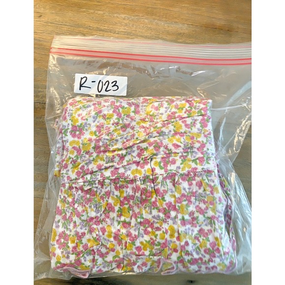 LoveShackFancy Marquise Floral Mini Dress 8 Fruity Punch Pink Cotton Coquette - Picture 15 of 15